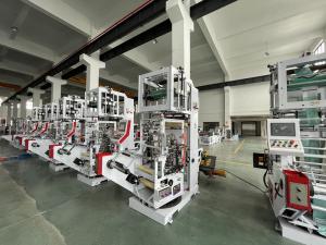 Quality Sanitary Napking Gusset Bag Packaging Machine 300m/Min 3100X1350X2700mm wholesale
