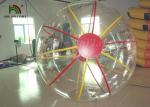 1.0mm PVC / TPU Inflatable Walk On Water Ball Walking Ball Self-Stand 2m