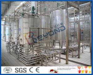 Quality 25000LPH Yoghurt / Cheese / Butter Dairy Processing Plant With SGS ISO 9001 wholesale
