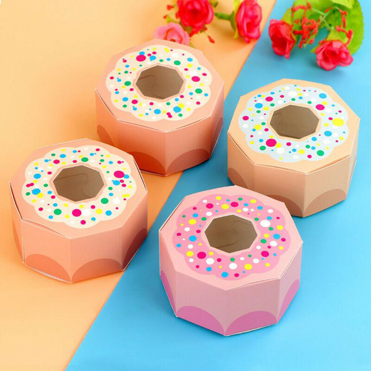 300GSM Food Grade Paper Pie Boxes Packaging For Pastries