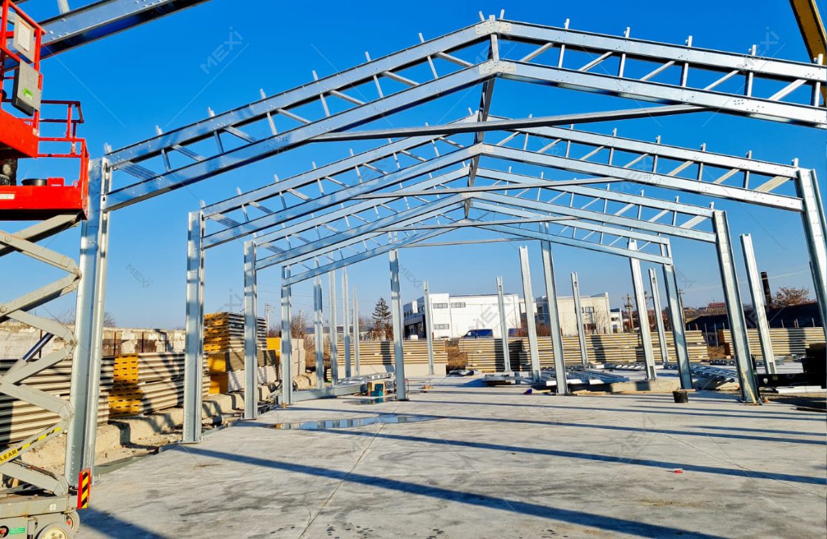 Sophisticated Steel Structure Hangar 5m - 6m Height Aircraft Hangar Steel Buildings