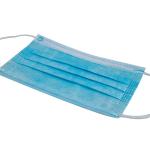 Anti Flu 3 Ply Non Woven Face Mask Breathable Comfortable Fit Light Weight