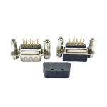 1.0AMP Male Female Right Angle D-SUB Connectors DB9 9pin PCB Mount