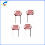 12mm CdS Photoresistor 125 Series GM12516 Bright Resistance 5-10KΩ For Toys