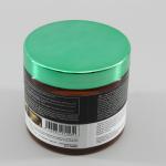 500ml PET Cylinder Cream Plastic Packaging Jar With Electroplated Lid