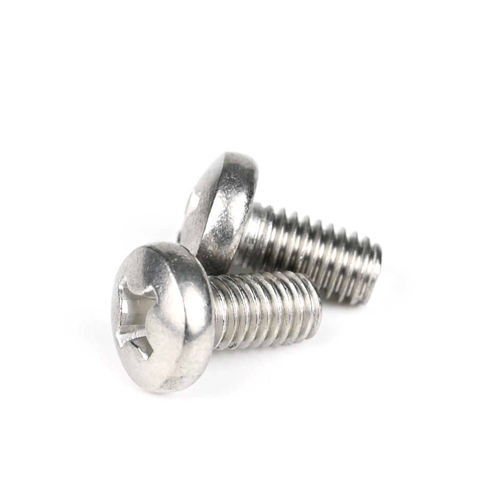 100% QC Tested SUS304 M6 Truss Head Phillips 12mm Pan Head Machine Screw For Gas Stove