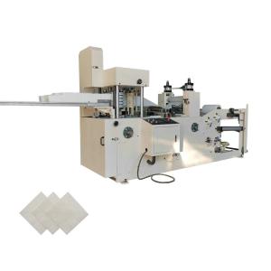 Quality Automatic Table Napkin Tissue Paper Manufacturing Machine Customized Color Print wholesale