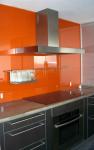 Custom Colour Painted Glass Backsplash Heat Strengthened Add Shine