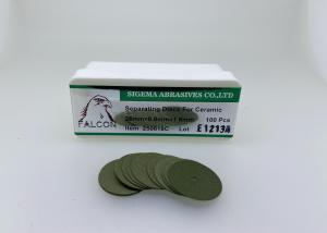 Quality 220618C Dental Diamond Discs Green 22mm Silicon Carbide Grinding Wheel wholesale