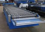 Metal Roofing Steel Roll Forming Machine / Corrugated Sheet Making Machine