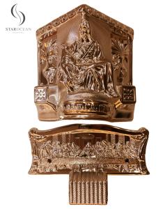 Quality Copper Plastic Funeral Coffin Corner With Competitive Price And High Quality 9# B wholesale