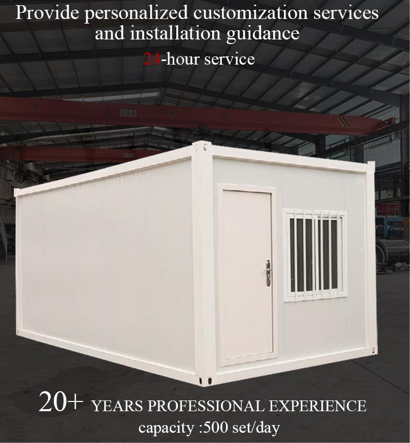 Easy Assembled Flat Pack Container House Portable 20 ft Container Home and Affordable
