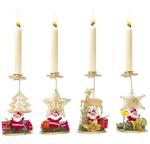 Fashionable Design Iron Ornament Christmas Candle Holder