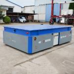 Hydraulic Lifting Automatic Transfer Cart , 25 Tons Heavy Duty Transport Trolley