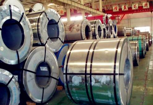 Hot Dipped Galvalume Steel Coil 4 * 8 Powder Coated Galvanized Steel Sheet