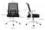 Morden Mesh Task Chair 360 Degree Swivel Office Chair For Meeting Room
