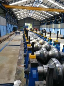 Quality Heavy Large Culvert Steel Roller Forming Machine , Corrugated Sheet Making Machine wholesale