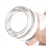 OEM/ODM Acceptable 750ml Thick-bottomed Prismatic Glass Bottle for Vodka
