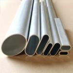 Silver 5083 5052 7005 Aluminum Oval Tube 2" X 1" X 0.125" Extruded Aluminum Oval