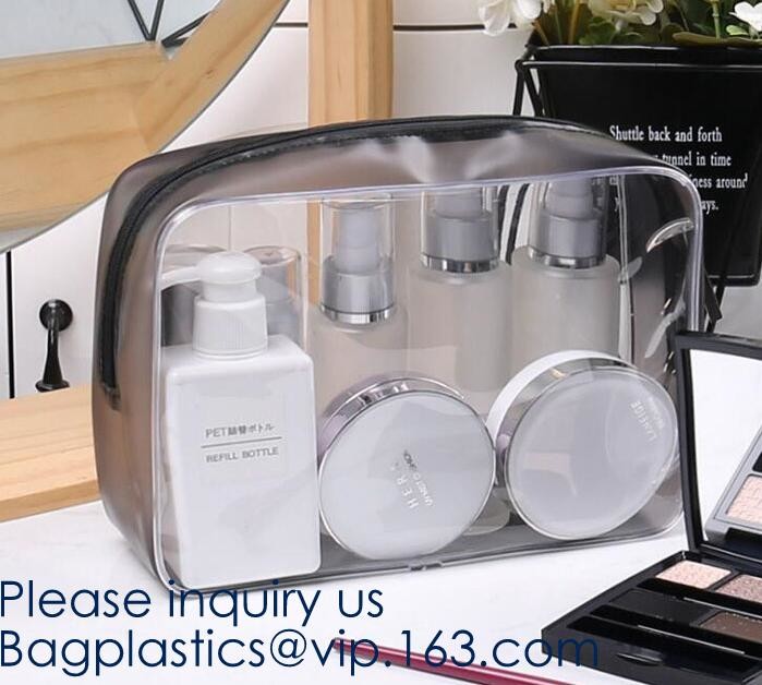 Holographic Makeup Bag, Metallic color Fashion Cosmetic Travel Bag Large Toiletry Bag Makeup Organizer for Women, Purple