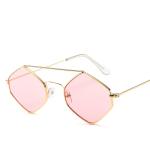 Diamond Women Men Retro Outdoor Metal Frame Sunglasses UV400