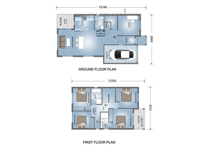 AS/NZS Light Gauge Steel Prefabricated Homes Luxury Prefab Modular Home Kits