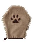 All Purpose Chenille Pet Wash Mitt Embroidery Wash Mitt Cleaning Cloth