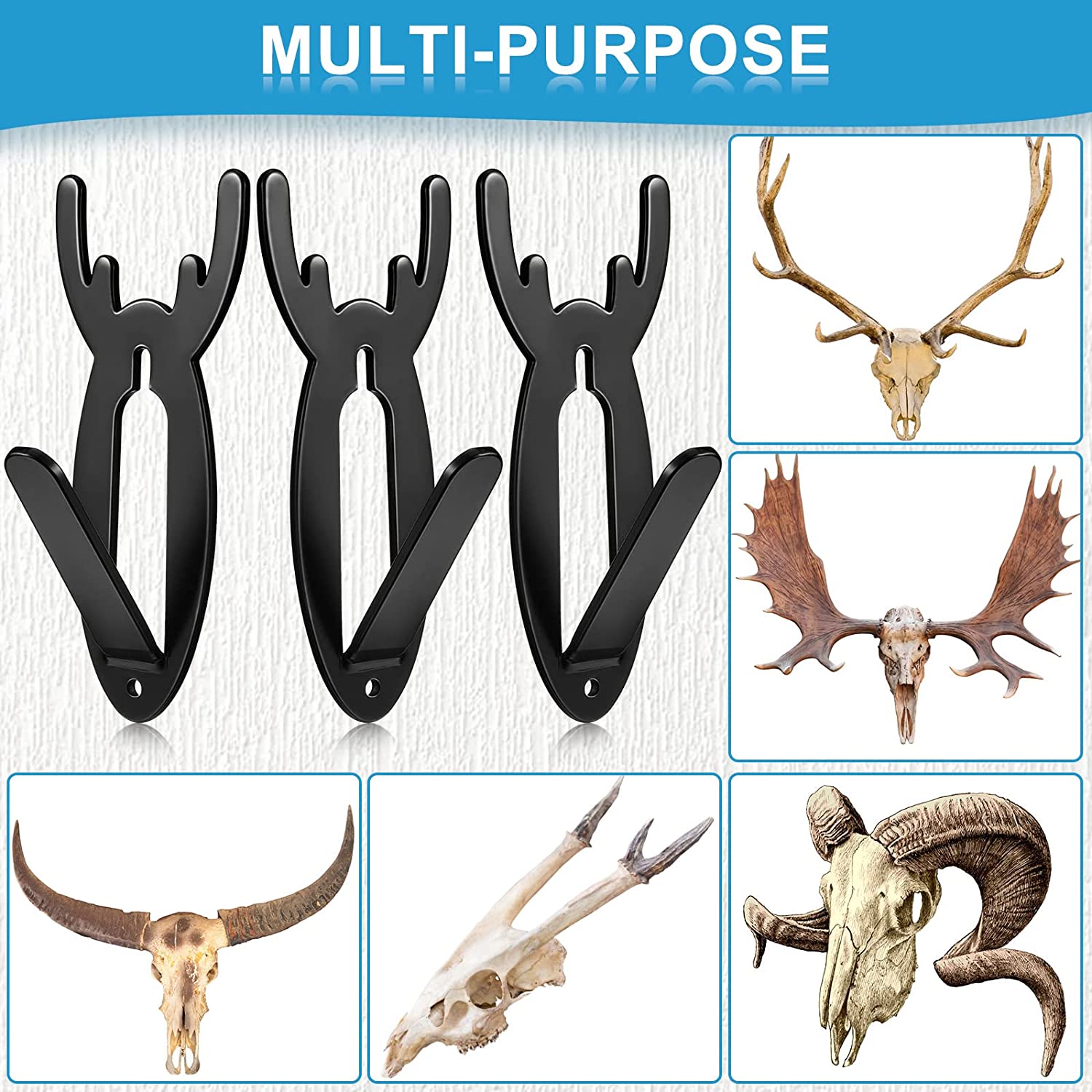 Garage Accessory European Skull Wall Mount Sustainable and Multifunctional Support