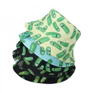 Quality Rick And Morty Cartoon Fisherman Hat Casual Outdoor Shade Sunscreen Bucket Hat wholesale