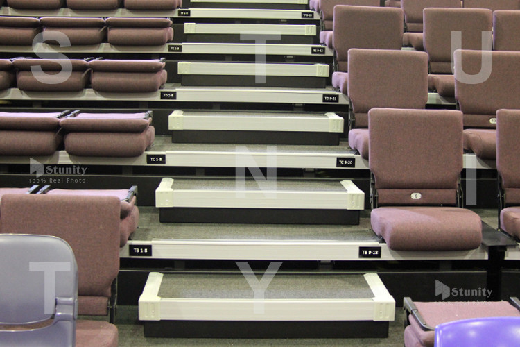 SGS Approved UV Resistant Telescopic Bleacher Seating