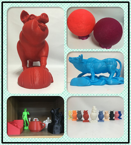 2.85Mm ABS 3D Printer Filament , Plastic 3d Printing Materials High Temperature Resistance