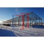 Framing Buildings Construction Warehouse Steel Structure Drawing Steel