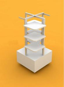 Quality Wooden Display Stand For Promotion of Shoes Handbag wholesale