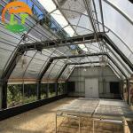 White Double Layer Greenhouse for Mushroom Farming Profitability