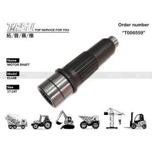 Quality 107-6556 Travel Hydraulic Motor Shafts for Excavators E315 Heat Treatment wholesale