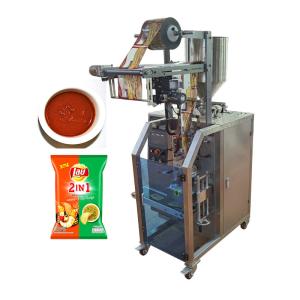Quality 15ml Liquid Sachet Packing Machine 10bags/min Seafood Sauce Sealing wholesale