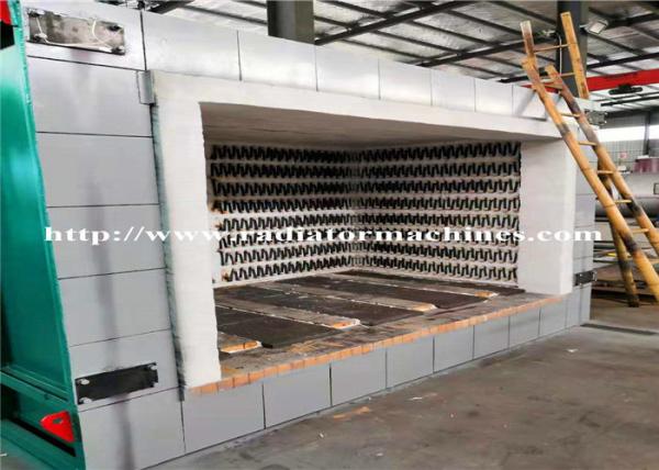 Cheap Industrial Resistance Bogie Hearth Furnace , Car Bottom Furnace Tilting Bogie for sale