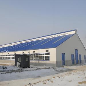 Quality Dairy Agricultural Steel Framed Building Easy Install Prefabricated Light Steel Structure wholesale