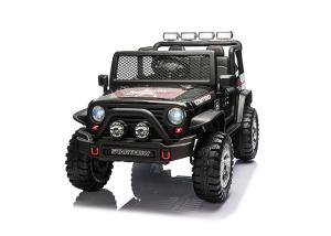 Quality Iron 2 Seater Battery Operated Jeep EN62115 Electronic Steering wholesale