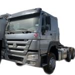 Video Technical Support Diesel Used Sinotruck Howo Tractor Truck 375HP Tow