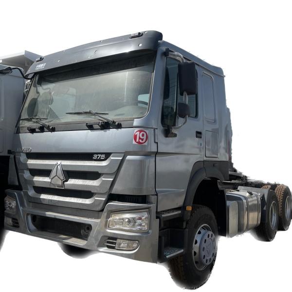 Video Technical Support Diesel Used Sinotruck Howo Tractor Truck 375HP Tow