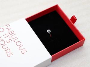 Quality EVA Insert Ribbon Custom Logo Drawer Paper Packing Box For Jewelry wholesale