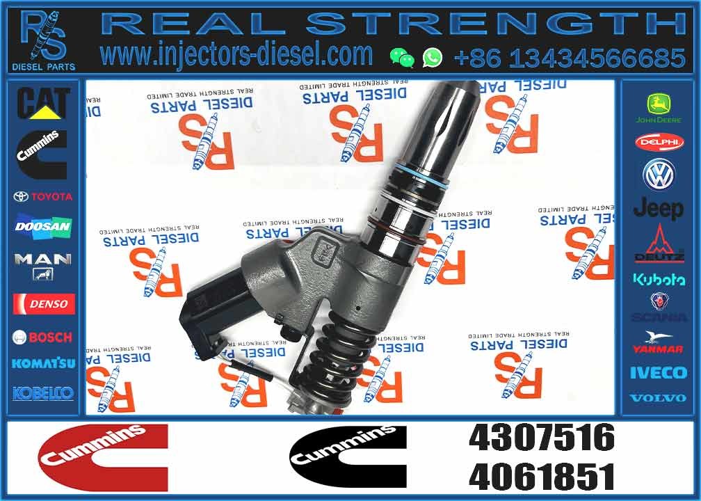 Diesel Fuel Injector Common Rail Injector 4061851 4088327 4088665 3411753 3095040 M11CUM-MINS 3080429 3411756 4061851 40