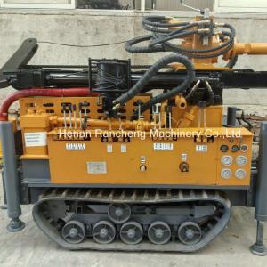 Quality 150m Hydraulic Water Well Drilling Machine For 40 - 65r/Min Rotary Speed wholesale