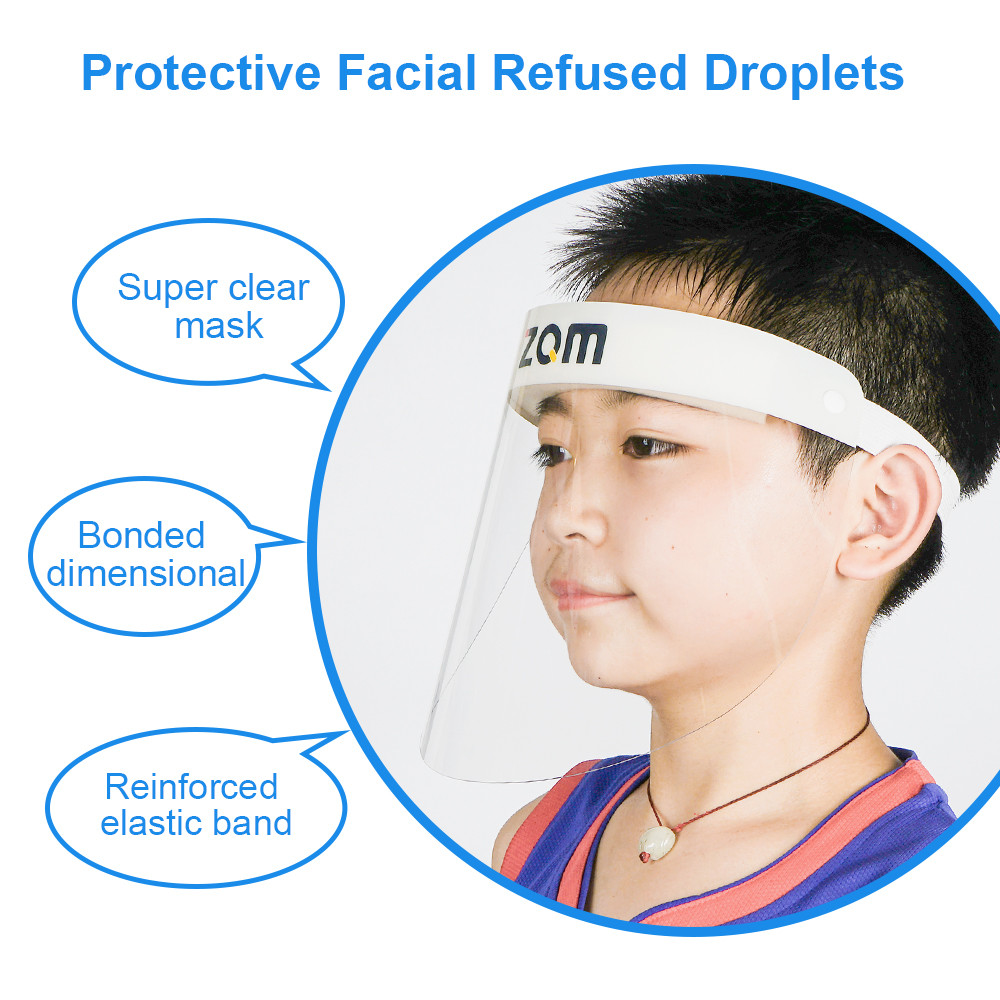Kids Anti Fog Face Shields Protective Corrosion Resistant Lens Transparent Safety Shield For Children