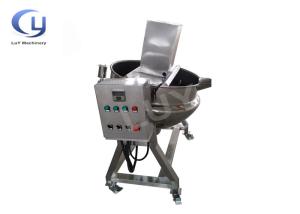 Quality Cooking Tilting Industrial Steam Jacketed Kettle , Stainless Steel Steam Kettle wholesale