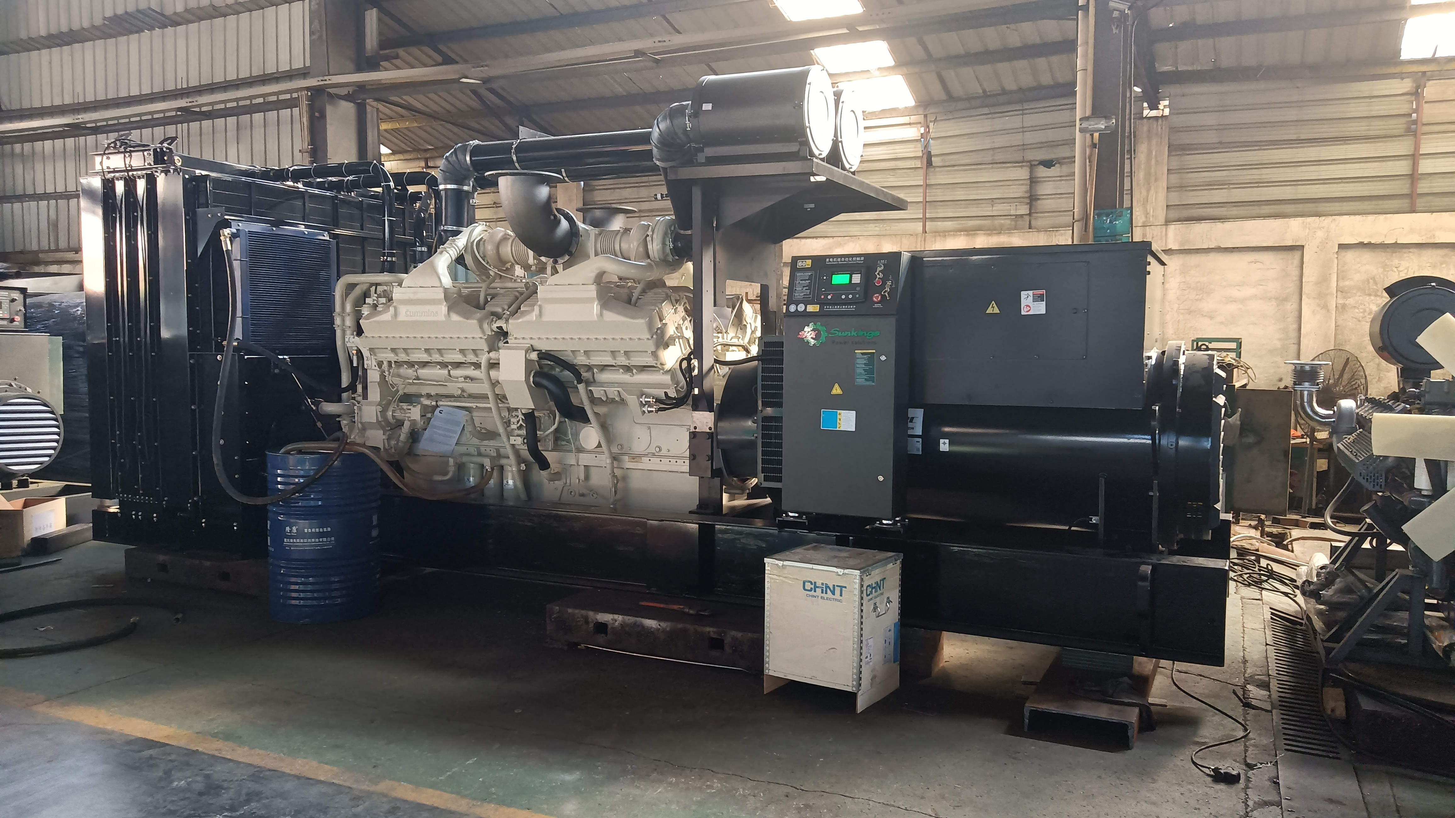 Cummins 2500kva 6.3kv High Voltage Generators For sea ports Standby