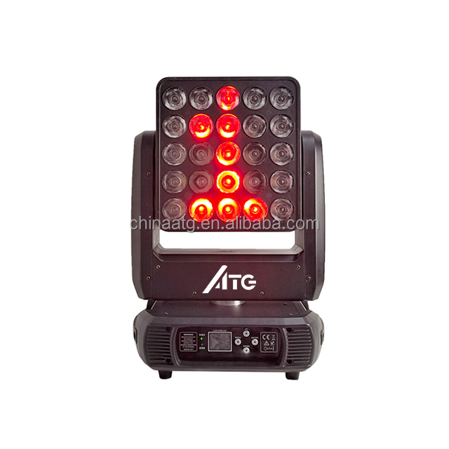 25pcs 10w 4 In 1 Matrix Light LED Moving Head For Stage And DJ Equipment