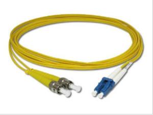 Quality Duplex ST to LC Fiber Optic Patch Cord 9 / 125 μm Singlemode for Telecommunication wholesale