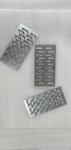 Silver White Wood Stud Roof Truss Timber Connectors Nail Flat Mending Plates